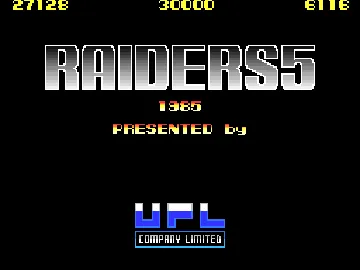 Raiders5 (Japan) screen shot title